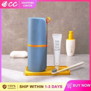 Large Capacity 600ml Premium Travel Toothbrush Storage Box for Kids and Adults High Quality Toothbrush Cups Toothbrush and Toothpaste Holder Storage Boxes