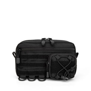 1000D EDC Pouch Molle Organizer Bag Utility EDC Tool Pouch Horizontal Modular Pouch Outdoor Waist Pack EMT Hunting Fanny Pack