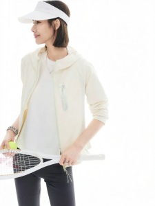 Minty Cream UPF50+ Lightweight Quick-dry Hooded Jacket