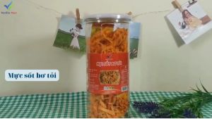 Mực sốt bơ tỏi Viettin Mart 100g