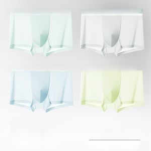 MiiOW | กางเกงบ็อกเซอร์ชายเด็ก MiiOW Ice Silk Mesh กางเกงบ็อกเซอร์ชายวัยรุ่นพัฒนาการเติบโต กางเกงบ็อกเซอร์ชายผ้าไนลอนเนื้อนุ่มสบาย