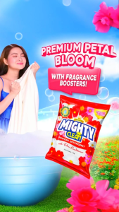 10 KILOS Mighty Clean Detergent Powder Detergent Premium 10 KILOGRAM SACK - JUMBO SACK RED 10 KGS