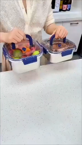 Stainless Steel Food Grade Large Capacity Lunch Box With Lid Thickened Insulated Lunch Box Storage Container For Fresh Food
