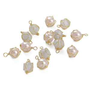 ลูกปัดมูกลูกปัดตา 10มม แมวขนาด 1ชิ้น พร้อมสายห้อยจี้ทองเหลือง 14K สำหรับทำตุ้มหูสร้อยคอเครื่องประดับ