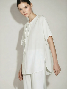 AMII | Traditional Style Chinese Loose Womens Shirt