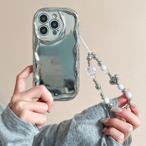 Huawei Honor 200 Phone Case New Simple Electroplated Silver Full Cover pro GT Couple Silicone Straight Screen Version Anti-Fall with Bracelet Lanyard