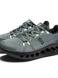 รองเท้าวิ่งผู้ชายแบบลำลอง รองเท้ากีฬาพื้นหนา ส่วนบนตาข่าย น้ำหนักเบา รองเท้าวิ่งแบบลำลองสำหรับผู้ชาย