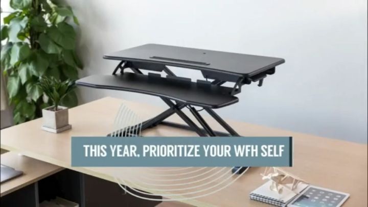 Standing Desk ConverterHeight Adjustable Stand Up Desk Riser Sit to ...