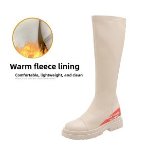 XIANNIWEI | Thick Warm Slim Knight Boots Women