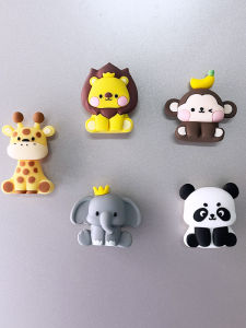 แม่เหล็กกระต่ายน่ารัก 3 มิติ พื้นผิวเรียบ ดีไซน์การ์ตูน สร้างสรรค์ สไตล์บ้านๆ สุดเก๋ เครื่องประดับตกแต่งห้องเย็น