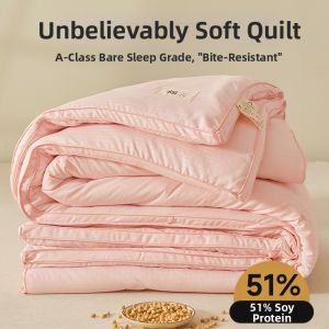 Suxuan | 50% Soy Fiber Thickening Warmer All Season Quilt