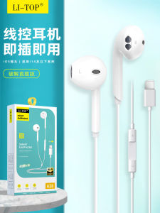 In-ear Wired Earphones with Microphone and Controls for iPhone