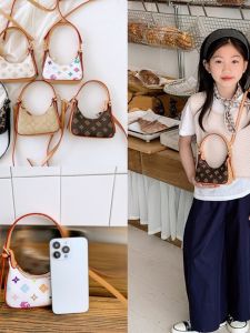Korean Style Mini Crossbody Bag Colorful Print