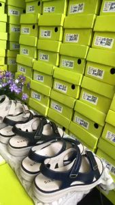 Giày Dép Nữ Sandal Nữ Hãng SIKETU phiên bản cao cấp 2023 quai ngang khóa dán lót đế hút ẩm thấm mồ hôi chống mệt mỏi cho đôi chân đế chống trơn trượt