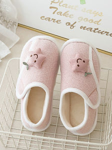 Pregnant Women Shoes Soft Bottom Thickened Slip-Resistant Warm Autumn Winter Maternity Recovery Shoes round Toe Magic Tape