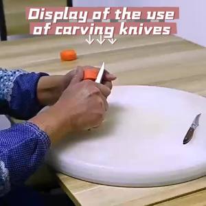 plys | 1pc/3pcs Set chef carving set vegetable fruit platter carving knife professional kitchen carving knife set of three pieces