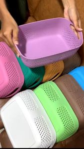 Keranjang Serbaguna Keranjang Penyimpanan Plastik Tempat Kotak Multifungsi Organizer Box / Tempat Makeup / Keranjang Bumbu / Keranjang Plastik / Tempat Sabun Tempat Snack Terlaris