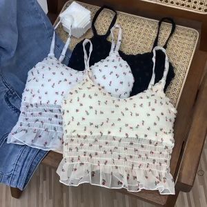 Tank Top Bra Wanita TankTop Bra Busa Wanita Import Motif Bunga TTB-2378