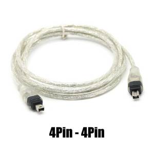 JCD | JCD Firewire USB 4P 6P Đến 4Pin IEEE 1394 Cáp Dành Cho Máy Quay Phim Mini DV HDV Camera Quay Video Dây Kết Nối Dữ Liệu