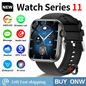 Global Version IOS Original Series Watch S11 Bracelet HD AMOLED Display Smartwatch Call GPS Waterproof Sports Watches Men Woman