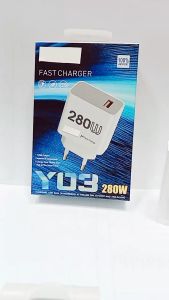 Batok Kepala Casan HP VVO Y03 5G 280W Fast Charger Support Fast Charging Batok Adapter