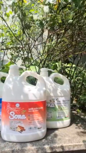 Nước Rửa Chén Bát Sinh Học SONA 1.6kg Đậm đặc Sạch Siêu Tốc Mềm Mại Da Tay