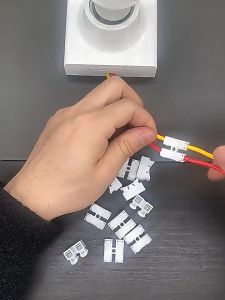 SK-C1077 Konektor Kabel Listrik 2pin 3pin Quick Connect Terminal Block Cable / 2 Wire Connector