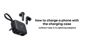 [New] soundcore P41i by Anker ANC Wireless Earbuds with Built-in Portable Type-C Phone Charger  Adaptive Noise Cancelling TWS with Phone Stand design 6 Mics AI  Enhanced clear calls wireless charging fast charging IPX5 water resistant for sports