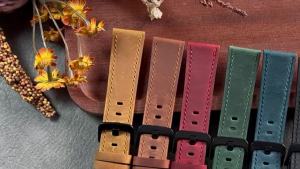 Vintage Retro Genuine Leather Watch Band 18mm 20mm 22mm 24mm Quick Release Soft Watch Bracelet Men Women Watch Strap Accessories