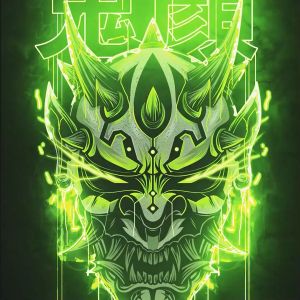 Kaos Distro Jepang Original Tshirt Pria Branded Japanese Art Guntai Cloth GT 19