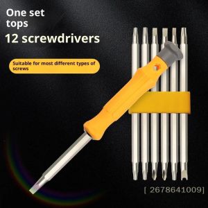 ⚑12 In 1 Screwdriver Set Magnetic Bit Screwdriver Head Multifunctional Handheld Maintenance Tool