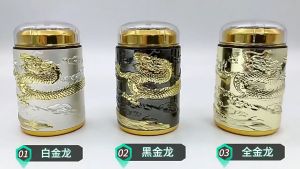 Compact Shaver with Dragon Embossed Unique Classic Design Type C Port Pencukur Ukir Naga