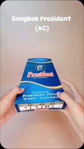 As-Sabar - Songkok Hitam Bludru Polos Cap President Tanpa AC