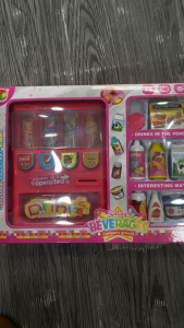 🧃 Bộ đồ chơi máy bán nước tự động – Self Service Selling Beverages