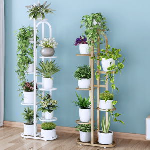 Freestanding Multi-layer Indoor and Balcony Plant & Flower Pot Storage Rack