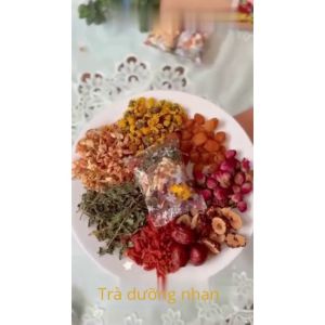 Trà Hoa Quả Dưỡng Nhan Mix 7 Vị Giúp Da ĐẹpDáng Xinh An Thần Thanh Lọc Mát Gan Giảm stress..