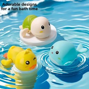 UBT | Baby Bath Toys Turtle & Yellow Duck for Swimming