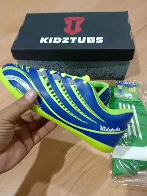 KIDZTUBS Sepatu Futsal Anak Laki-Laki Size 28 29 30 31 32 33 34 35 36 ...