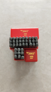 Alat Ketok Set Huruf Angka 4mm Zeki Japan Letter Number Punch Set Zeki Huruf Angka Ketok 4mm Zeki Japan