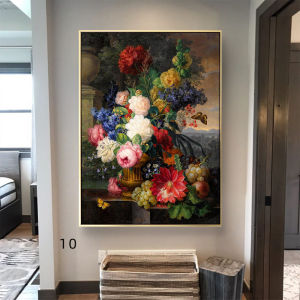 Painted Oil Vertical European Style American Fantasy Decorative Hanging Paintings