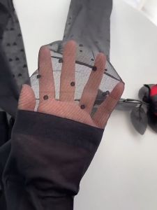 ชุดเครื่องประดับ รักสี ขาวถุง เท้า แน่นสำหรับผู้หญิง ฤดูใบไม้ ซึ่งเป็นสำหรับฤดูร้อนบางโบว์หวาน