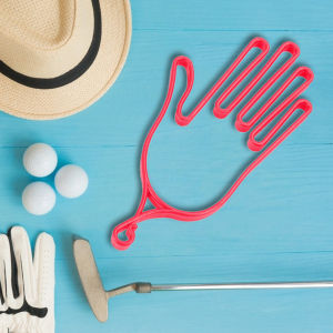 Golf Gloves Holder Keeper Plastic Golf Gloves Hanger Drying Rack Shaper Supplies
