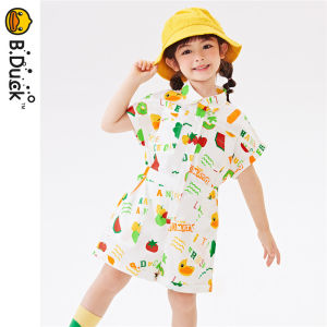 B. Duck quần short trẻ em mới Quần Short một mảnh cho bé gái quần short trẻ em của tay ngắn gái quần ngọt ngào dễ thương