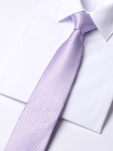 Romguest | Lilac Single-colored Twill Tie