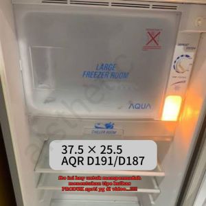 Tutup freezer kulkas TOSHIBA aqua lg sanyo polytron sharp dll 1 pintu
