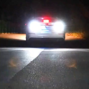 2 ชิ้น T15 ไฟ Led ไฟสัญญาณเบรคสําหรับติดรถยนต์ W16W Strobe 3 Timetail