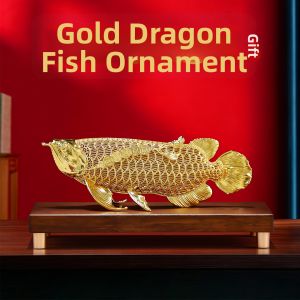 Kisstyle | Prosperity Atracting Golden Carp Decor