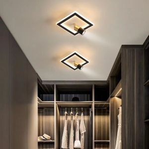 Aisle Corridor Spotlight: Tricolor LED Ceiling Light for Dining Room, Hallway & Living Room