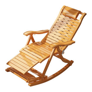 ZHUSHANXIA | Foldable Relaxation Rocking Chair for Adults and Seniors