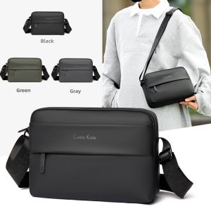 Casual Business Mens Crossbody Bag New Style Horizontal Small Package Sport Travel Diagonal Simple Backpack Nylon Material